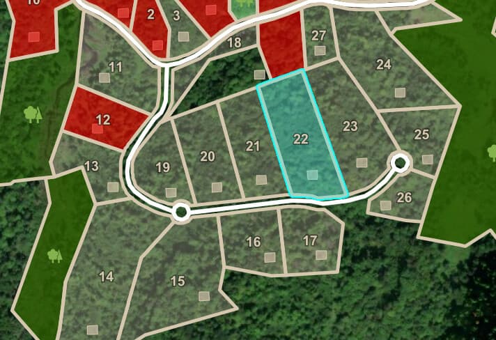 Lot 22 location