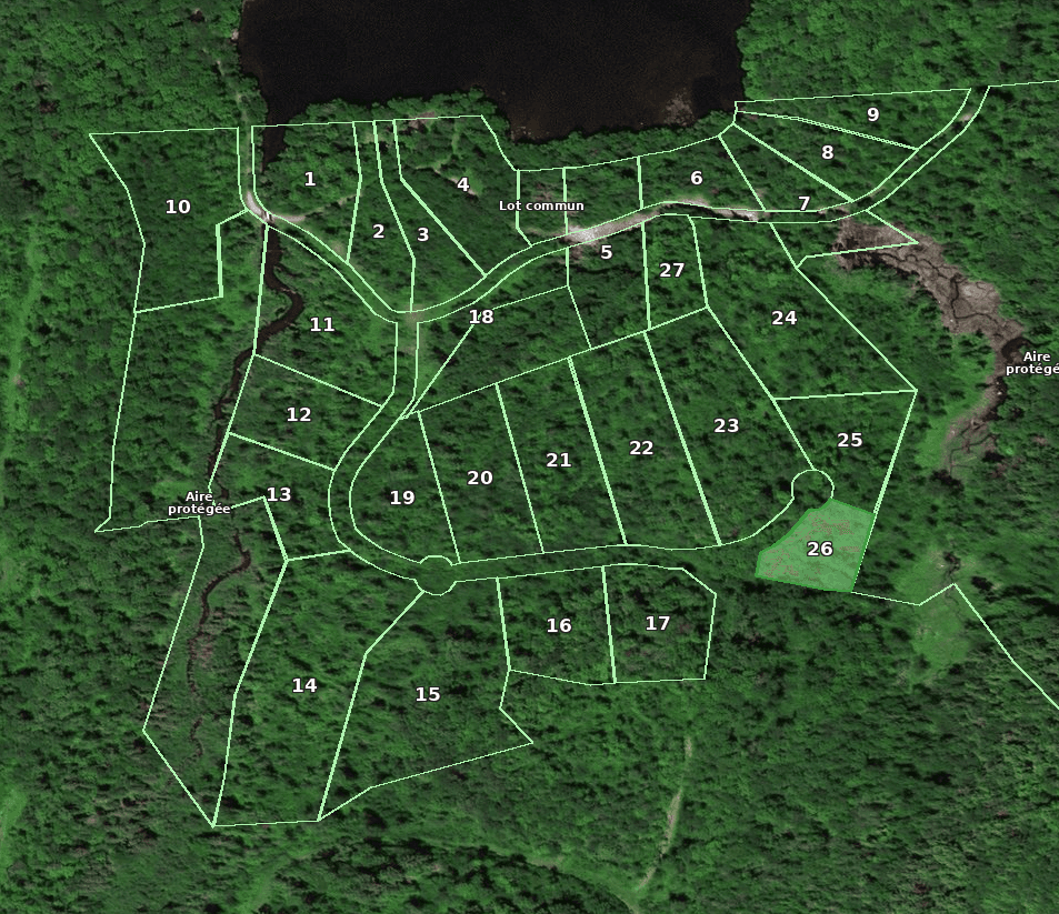 Lot 26 location