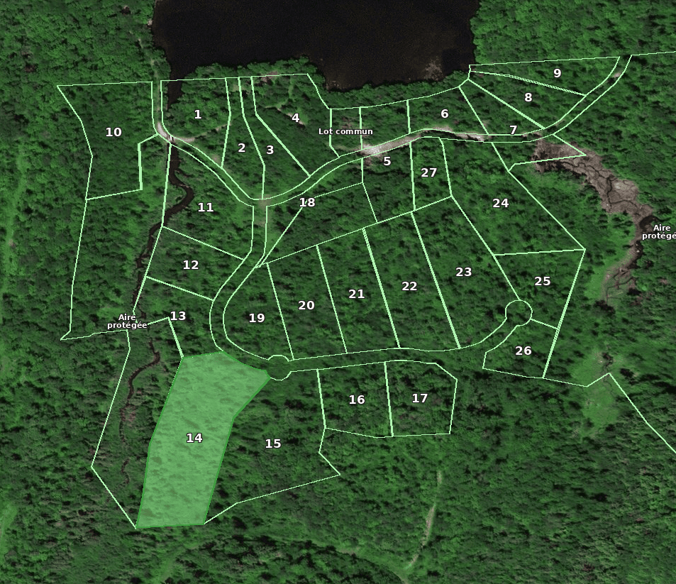 Lot 14 location