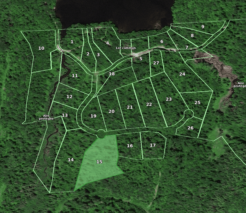 Lot 15 location