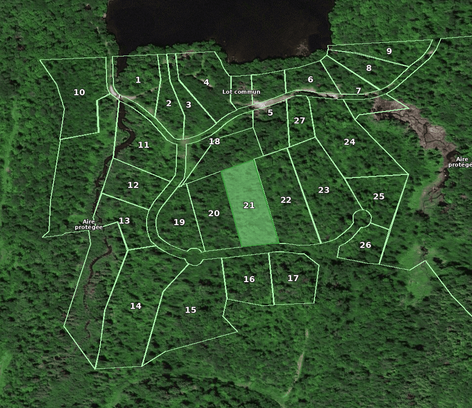 Lot 21 location